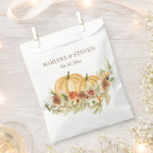 秋インラブカボチャ結婚のFAV フェイバーバッグ (クリップ留めされた状態)