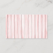 秋インラブカボチャ赤ちゃんシャワーおむつラッフル エンクロージャーカード (裏面)