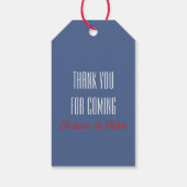 秋インラブキッチュお祝いパーティーギフトラベル ギフトタグ (裏面)