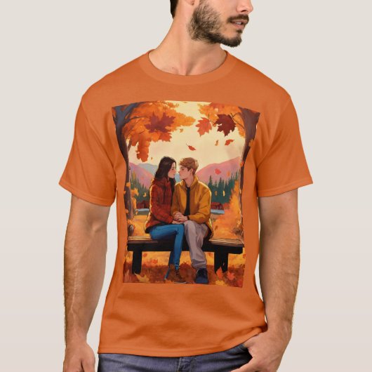 秋インラブコレクション：ジャスティンビーバーウィノーナオーク Tシャツ (正面)