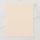 秋インラブバジェット秋ブライダルシャワー招待 (裏面)