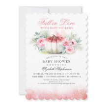 秋インラブバラ金ゴールドグリッターパンプキンベビーシャワー