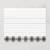 秋インラブパンプキンブライダルシャワーレシピカード