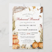 秋インラブパンプキンボタニカルリハーサルブランチ 招待状 (正面)