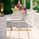 秋インラブパンプキン結婚フローラの歓迎 アクリルサイン