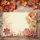 秋インラブビューティフル紅葉秋の結婚式 出欠カード