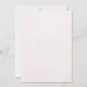 秋インラブフローラパンプキンブライダルシャワー 招待状 (裏面)