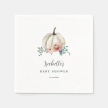 秋インラブフローラパンプキンベビーシャワー