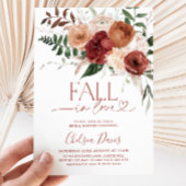 秋インラブフローラブライダルシャワー 招待状