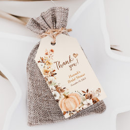 秋インラブブライダルシャワーサンキュービター ギフトタグ