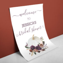 秋インラブブライダルシャワーパンプキン