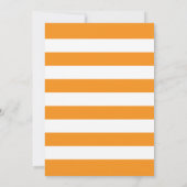 秋インラブブライダルシャワー招待カード 招待状 (裏面)