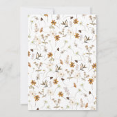 秋インラブブライダルシャワー招待 招待状 (裏面)