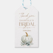 秋インラブブライダルシャワー ギフトタグ (正面)