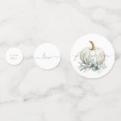 秋インラブブライダルシャワー コンフェッティ (正面)