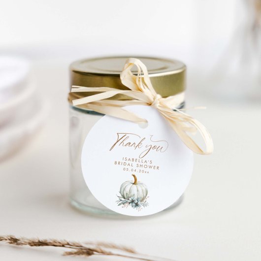 秋インラブブライダルシャワー フェイバータグ