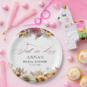 秋インラブブライダルシャワー ペーパープレート (パーティー)