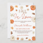 秋インラブブライダルシャワー 招待状 (正面)