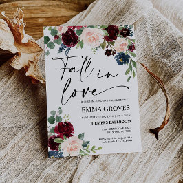 秋インラブブライダルシャワー 招待状