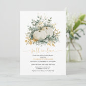 秋インラブブライダルシャワー 招待状 (スタンド正面)