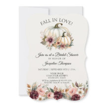 秋インラブブルゴーニュフローラバラブライダルシャワー