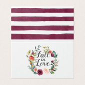 秋インラブブルゴーニュフローラリースアドバイスカード (外部フラット)