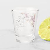 秋インラブブルゴーニュフローラ秋ブライダルシャワー ショットグラス (裏面)