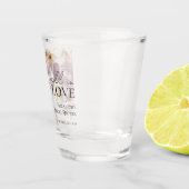秋インラブブルゴーニュフローラ秋ブライダルシャワー ショットグラス (右)