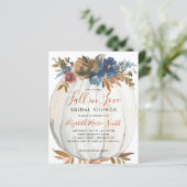 秋インラブブルーフローラパンプキンブライダルシャワー (スタンド正面)