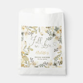 秋インラブボホフローラ秋シックブライダルシャワー フェイバーバッグ (正面)