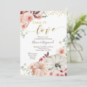 秋インラブマルサラパンプキン招待状 招待状 (スタンド正面)