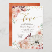 秋インラブマルサラパンプキン招待状 招待状 (正面/裏面)