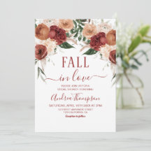 秋インラブマルサラフラワーズ秋ブライダルシャワー