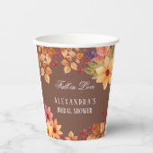 秋インラブモチャオータムブライダルシャワー 紙コップ (正面)