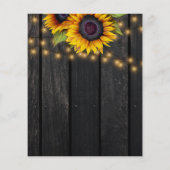 秋インラブラスティックカントリーヒ結婚ンフラワーズ チラシ (裏面)