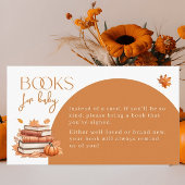 秋インラブリトルテディベアブックベビー エンクロージャーカード