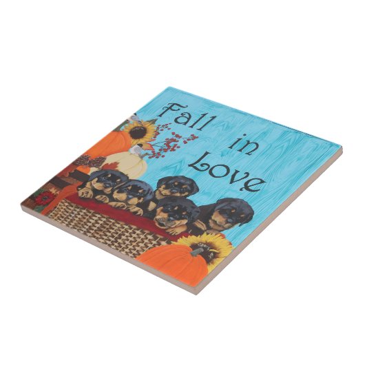 秋インラブロットワイラープリント タイル (側面)