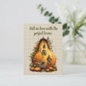 秋インラブ実在エテートマーケティング ポストカード (スタンド正面)