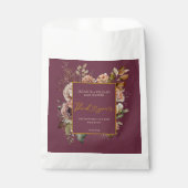 秋インラブ秋フローラブルゴーニュエレガントボホスクー フェイバーバッグ (正面)