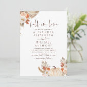 秋インラブ結婚ズパンパスグラステラコッタ 招待状 (スタンド正面)