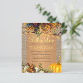 秋イン恋の秋のフローラ予算ブライダルシャワー (スタンド正面)