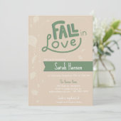 秋イン恋 – ハートとモノス葉トネン 招待状 (スタンド正面)