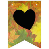 秋イン愛カラフルの離れ – バントのフラグ バンティングフラッグ (第2の旗)