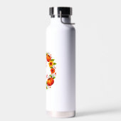 秋イン愛：秋鮮やかリースデザイン ウォーターボトル (左面)