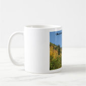 秋イン氷河ナショナルパークモンタナマグ コーヒーマグカップ (左)