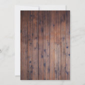 秋イン秋の紅葉ストリングライツ結婚ズ 招待状 (裏面)