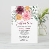 秋イン秋フローラブルゴーニュブライダルシャワー 招待状 (スタンド正面)