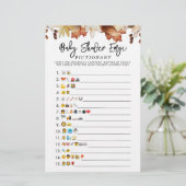 秋イン秋ベビーシャワー絵文字ゲーム (スタンド正面)