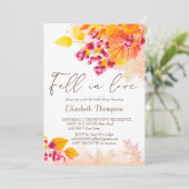 秋イン秋葉ブライダルシャワー招待状 招待状 (スタンド正面)