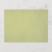 秋イン素朴ラブウェディングRSVPフォトポストカード インビテーションポストカード (裏面)